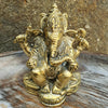 Golden Brass Ganesha Statues - Canggu & Co