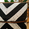 Bamboo Bag With Beaded Motif And Shells