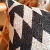 Aztec Printed Pattern Cotton Cushions With Fringe Or Tassels