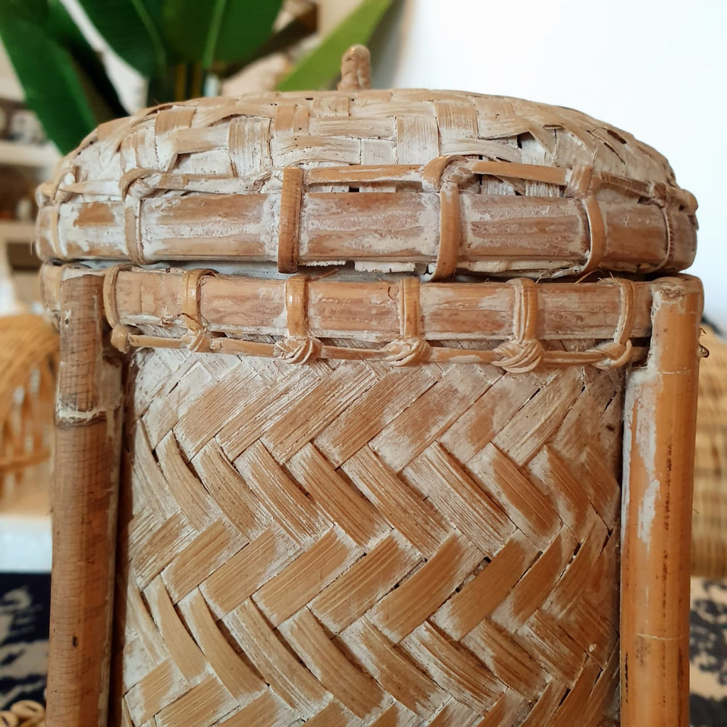 Round Rice Box Small Round Bamboo Rice Box With Lid – Canggu & Co