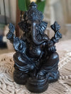 Plain & Antique Large Ganesha Resin Statue