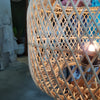 Woven Rattan Shade With Tripod Leg Table Lamp - Canggu & Co