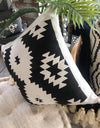 Black And White Aztec Pattern Cushions - Canggu & Co