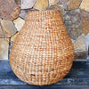 Natural Water Hyacinth Barrel Basket