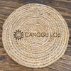Natural Grass Straw Round Woven Dining Placemat