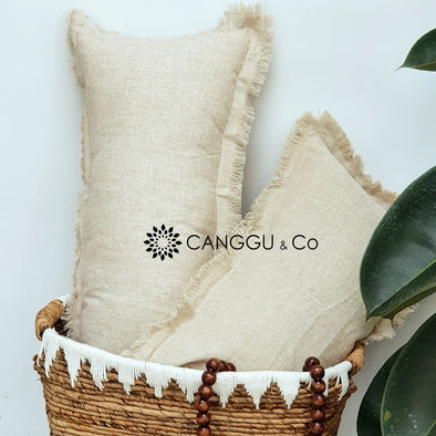 Cotton Linen Plain Cushion
